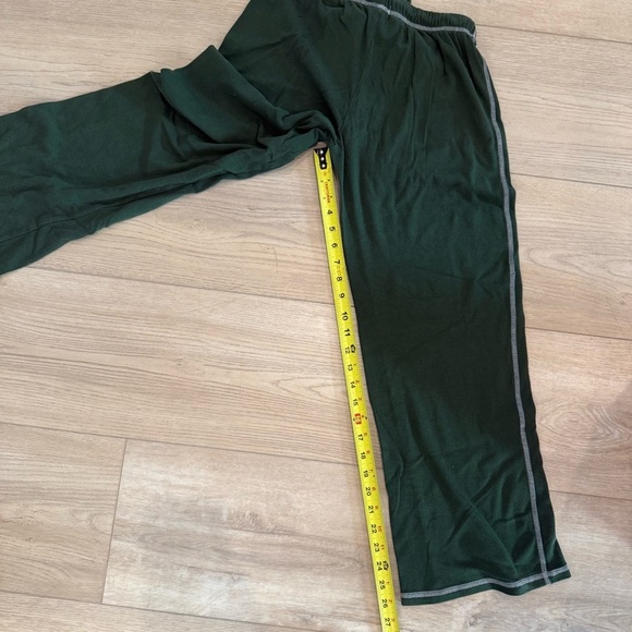 NFL Women's Jets Green Cotton Elastic Drawstring Lounge Jogger‎ Pants Small EUC - Picture 6 of 9